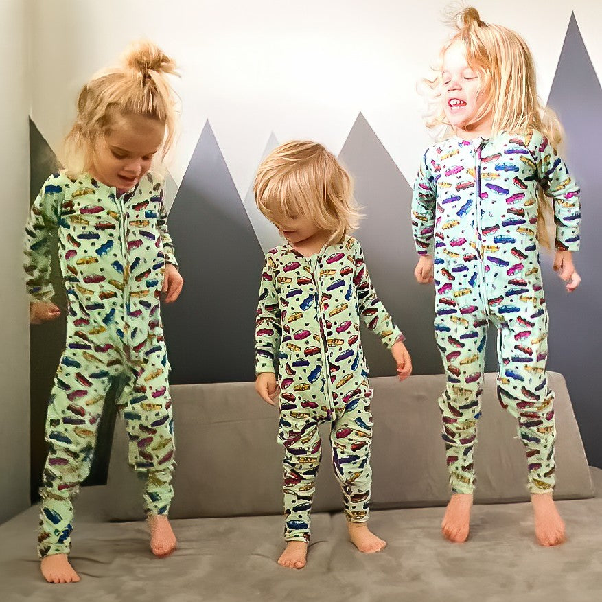 Bamboo Romper (Bootysuit) V3.0 | Turbo Charged (Long)