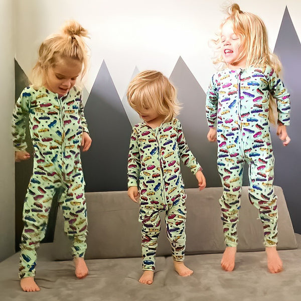Bamboo Romper (Bootysuit) V3.0 | Turbo Charged (Long)