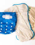 Ultimate Wipeable Cloth Nappy (Core) | Blue
