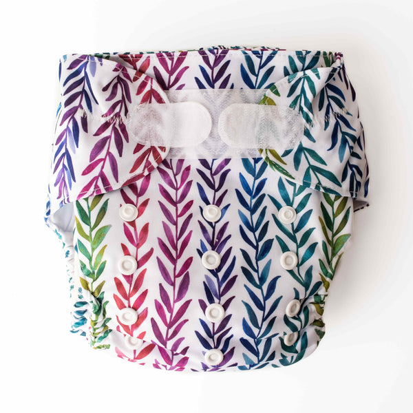 Ultimate Wipeable Cloth Nappy (Core) | Rainbow Realm