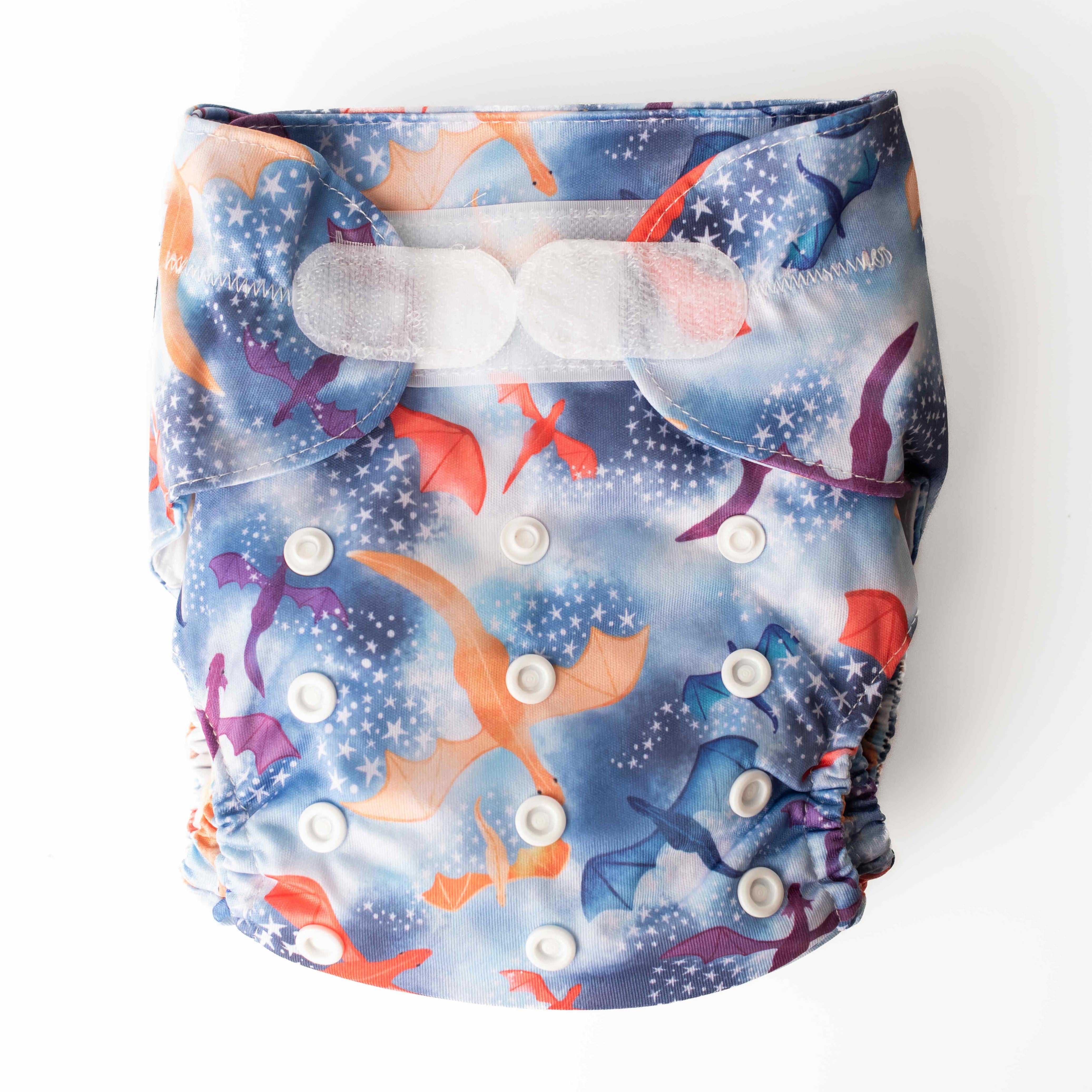 Ultimate Wipeable Cloth Nappy (Core) | Fire & Ice
