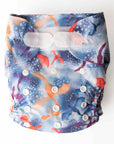 Ultimate Wipeable Cloth Nappy (Core) | Fire & Ice