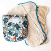Ultimate Wipeable Cloth Nappy (Core) | Fern Down For What