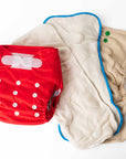 Ultimate Wipeable Cloth Nappy (Core) | Red