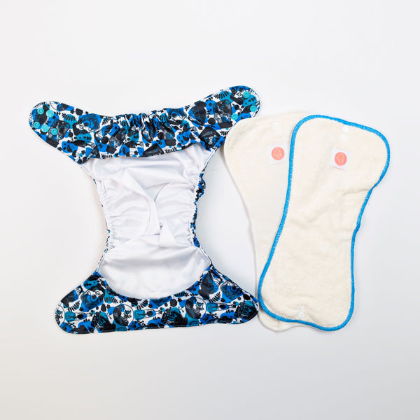 Ultimate Wipeable Cloth Nappy (Lite) | Sea-nery