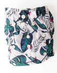 Ultimate Wipeable Cloth Nappy (Core) | Jungle Fern