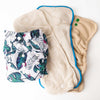 Ultimate Wipeable Cloth Nappy (Core) | Jungle Fern