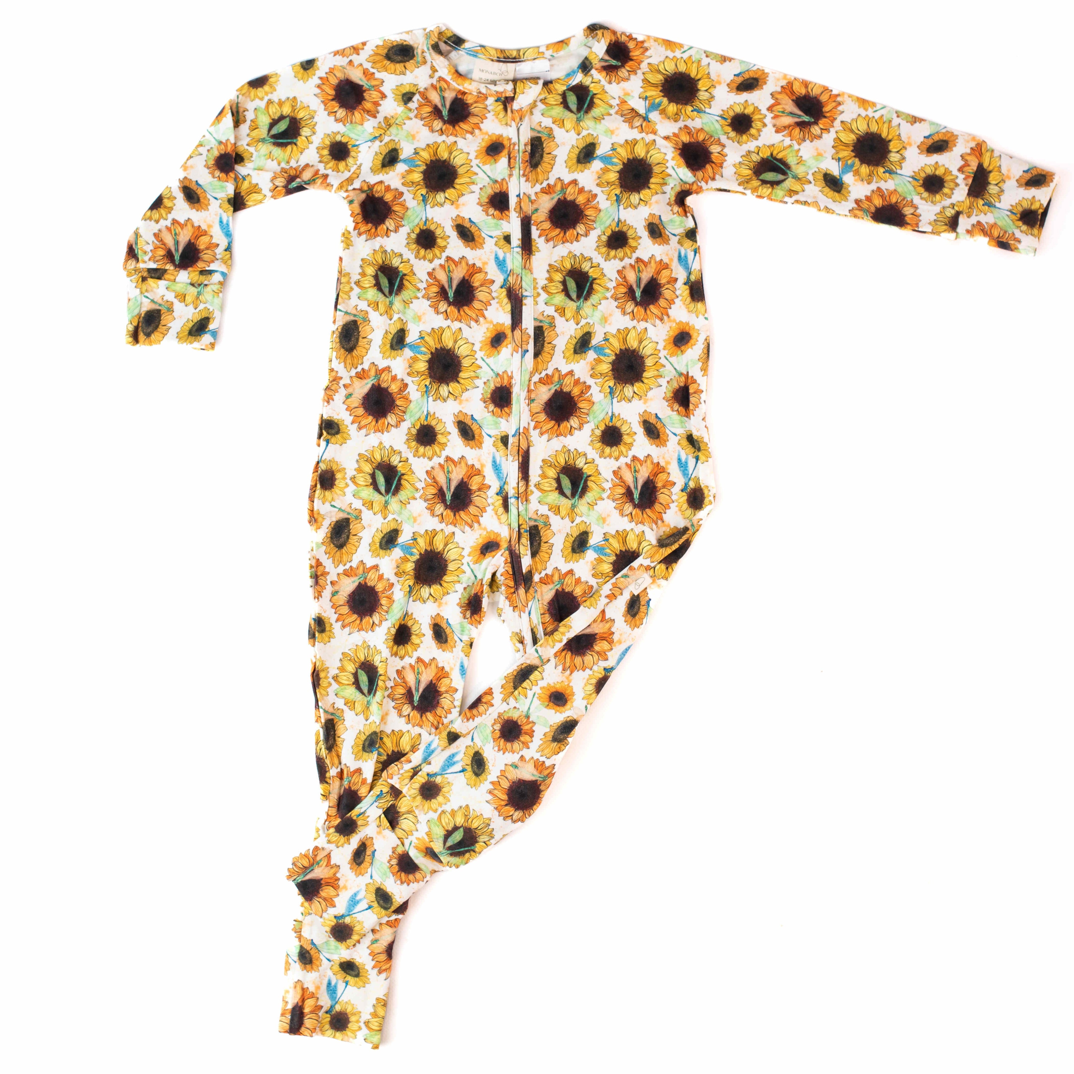 Bamboo Romper (Bootysuit) V3.0 | Sunny Daze (Long)