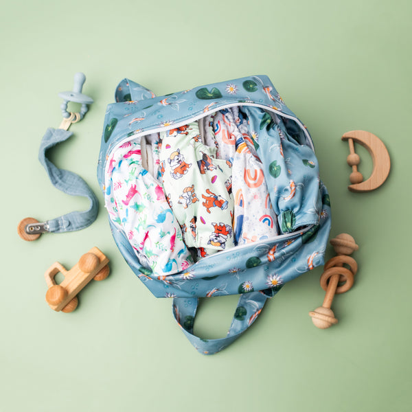 Beginners Reusable Cloth Nappy Set (w/Pod) | Akoi There