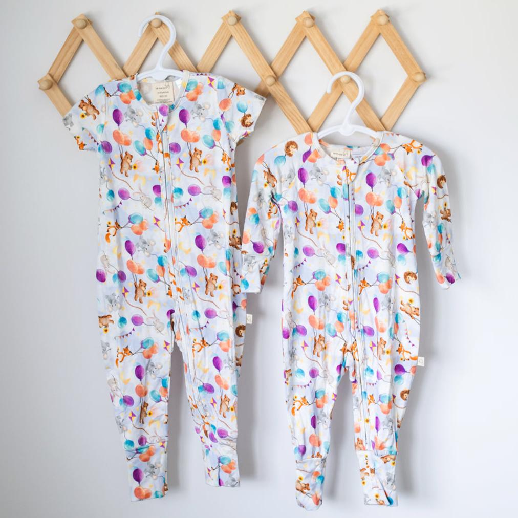 Bamboo Romper (Bootysuit) V3.0 | Up (Short Sleeve)