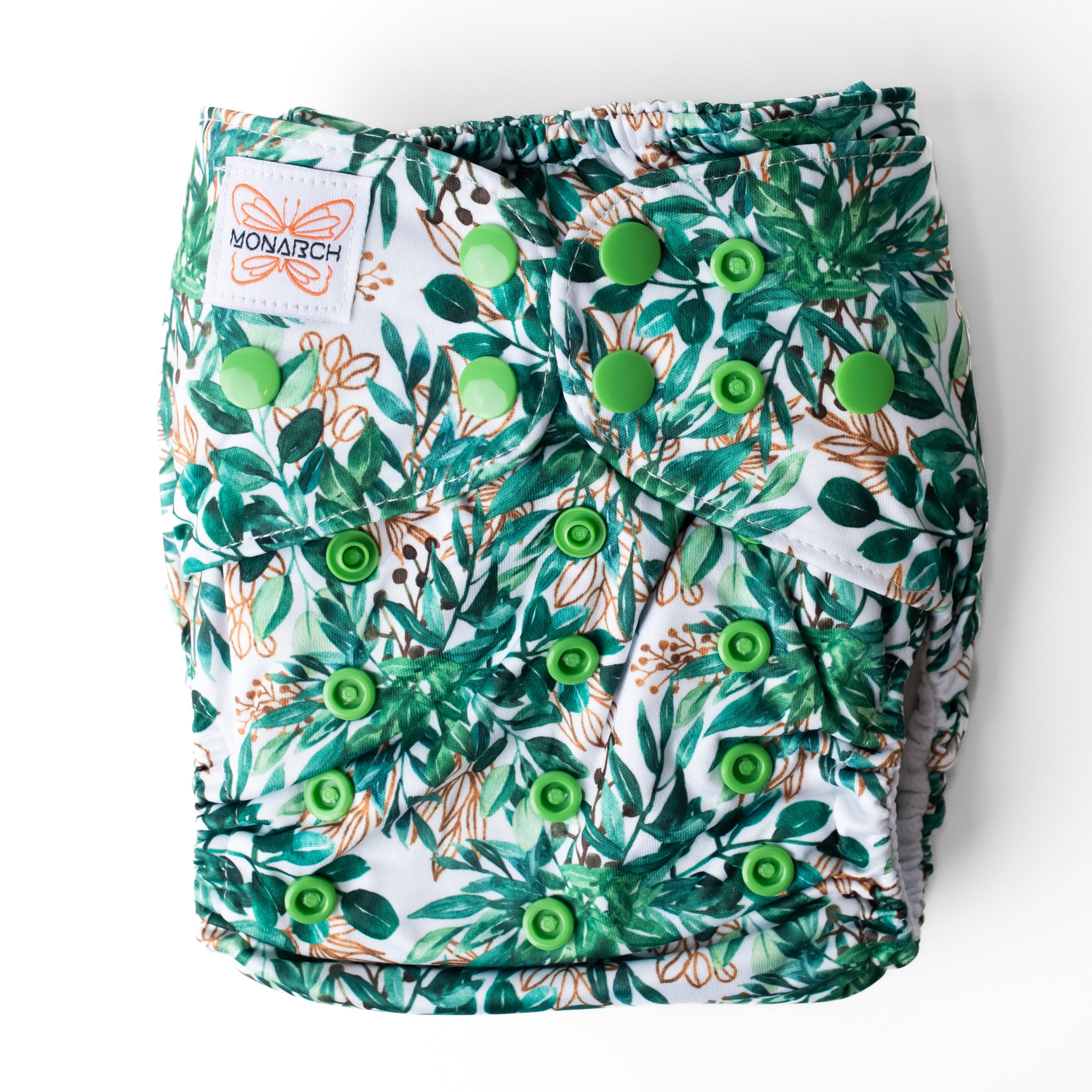 Classic Reusable Cloth Nappy 1.0 | Evergreen - Monarch