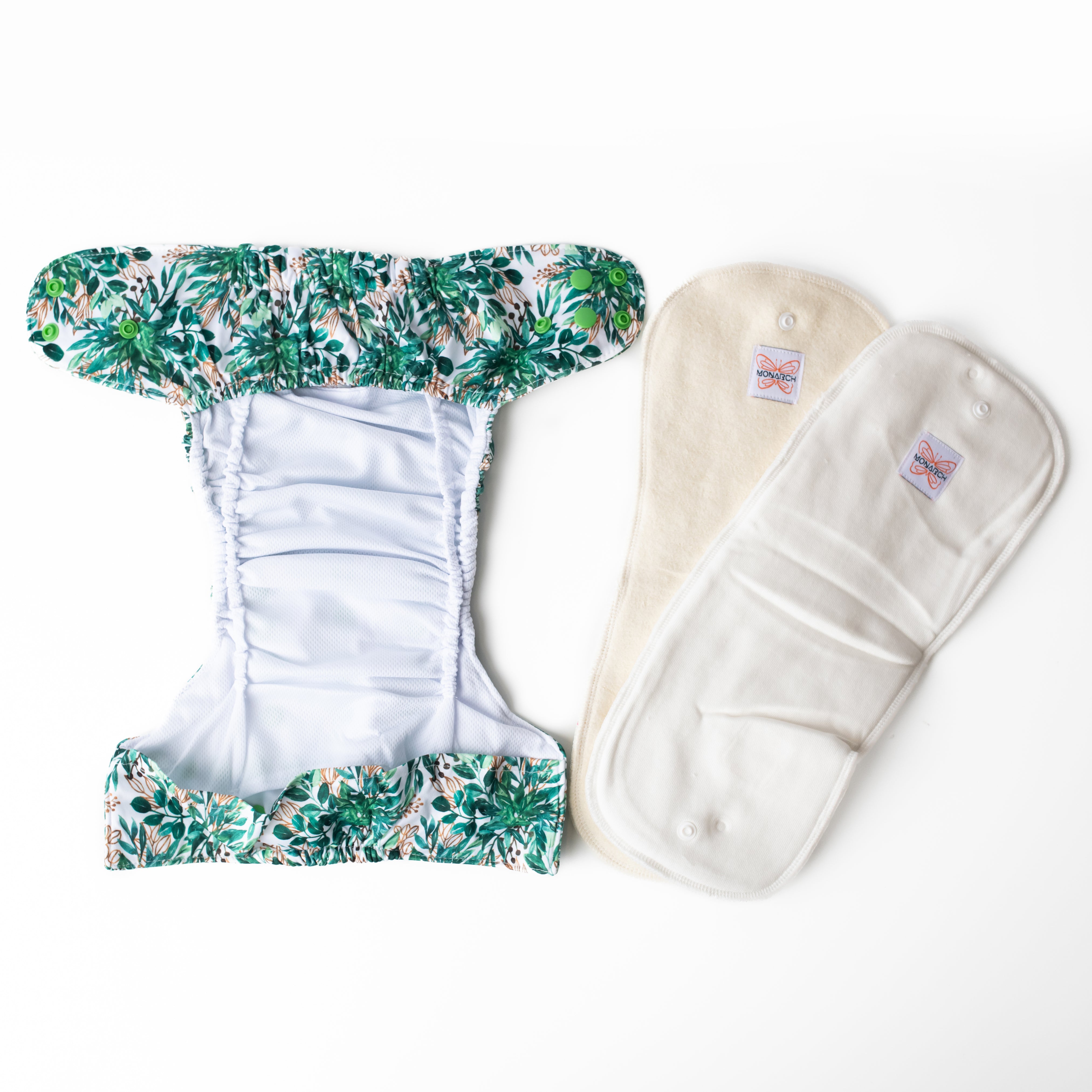 Classic Hemp-Top Nappy | Evergreen
