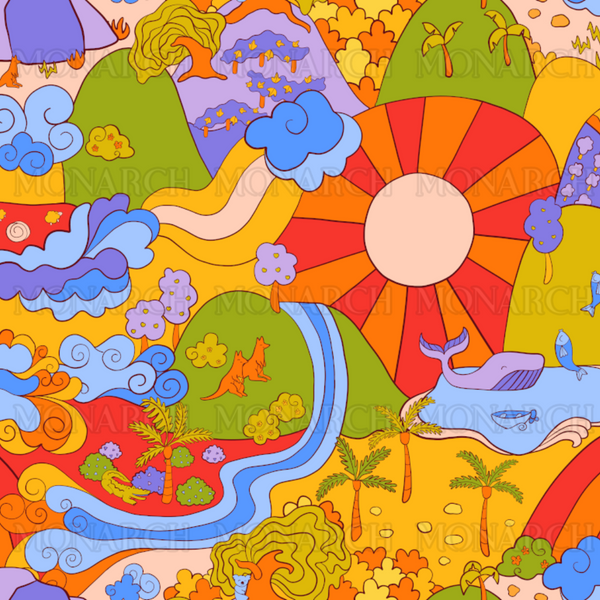Wipe-Clean Change Mat | Sunburst Country