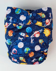 Ultimate Wipeable Cloth Nappy (Deluxe) | Blast Off