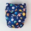 Ultimate Wipeable Cloth Nappy (Deluxe) | Blast Off