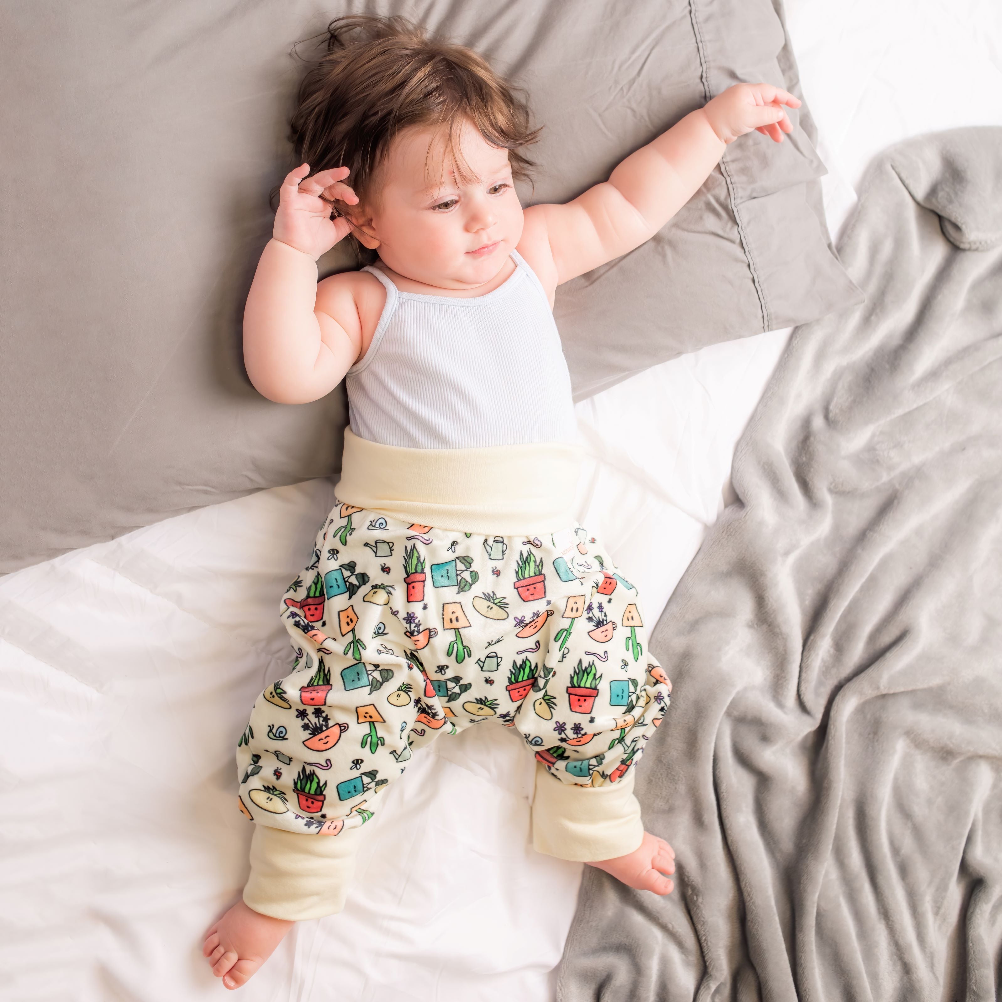 Grow-With-Me Cozy Pants | Cheeky Plants