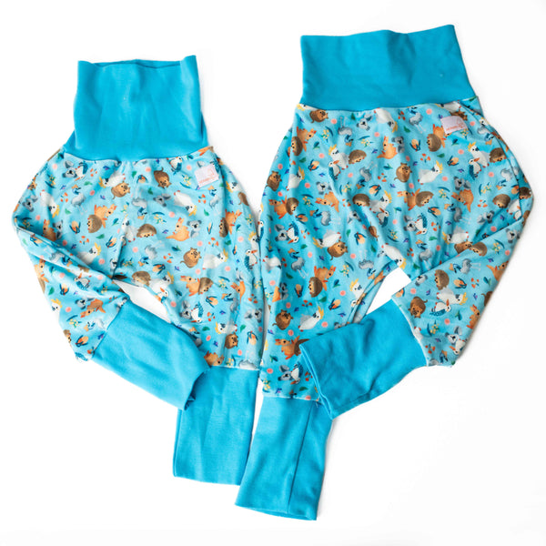 Grow-With-Me Cozy Pants | True Blue