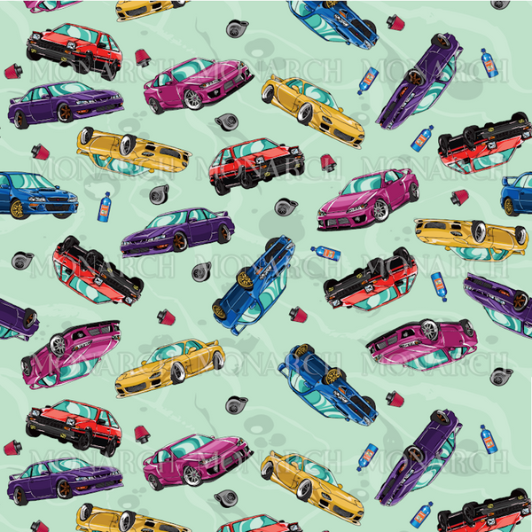 Wipe-Clean Change Mat | Turbo Charged
