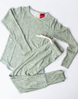 Kids Bamboo Pyjamas - Sage Dreams (Sz 5-8)