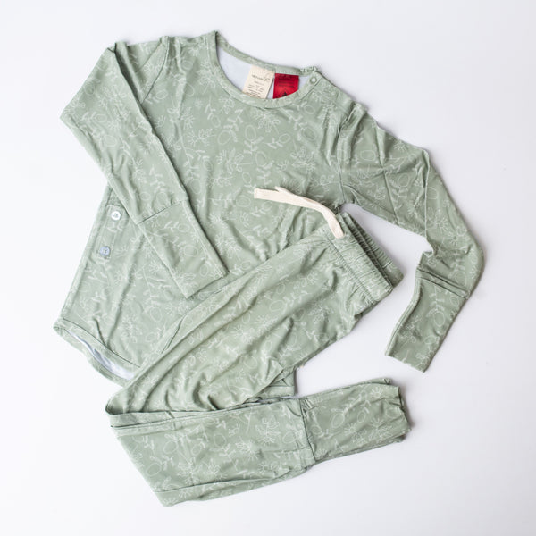 Kids Bamboo Pyjamas - Sage Dreams