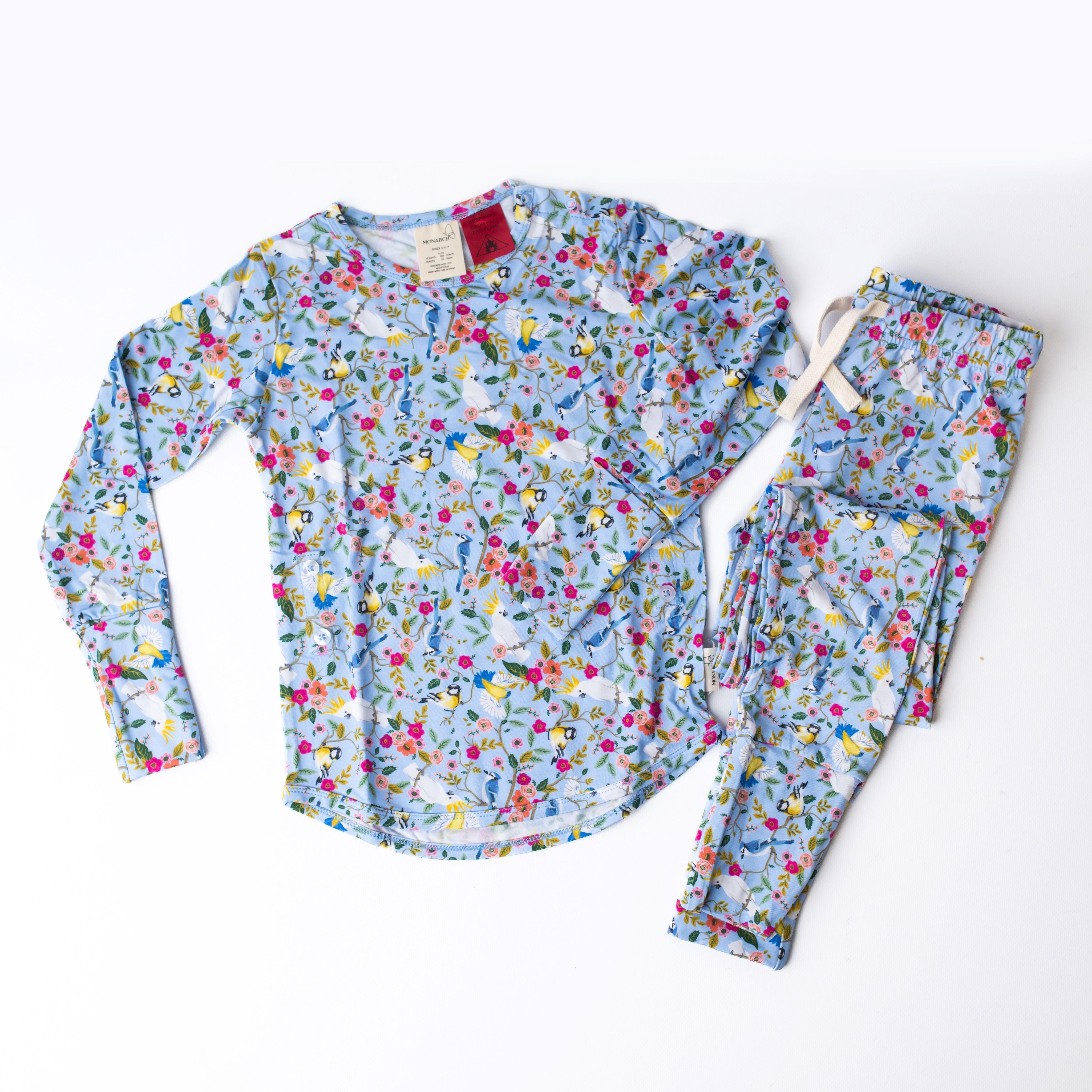 Kids Bamboo Pyjamas - Everlasting (Sz 5-8)