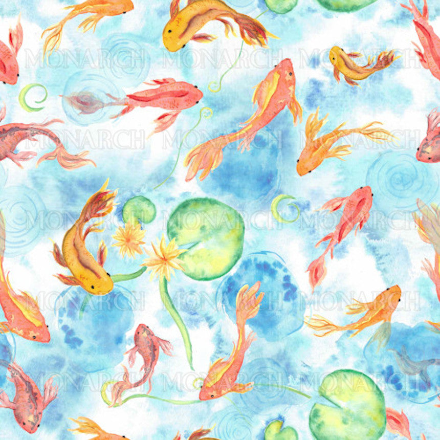 Ultimate Wipeable Cloth Nappy (Deluxe) | Feeling Koi