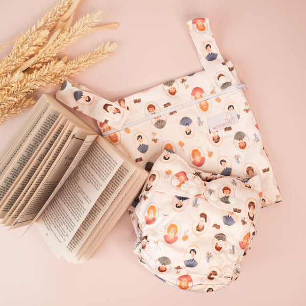 Mini Wet Bag | Pride & Prejudice
