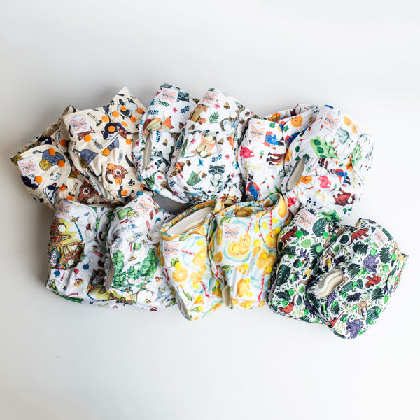 Classic Reusable Nappies | 12x Bundle