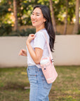 Tumbler Bottle Bag - Peach