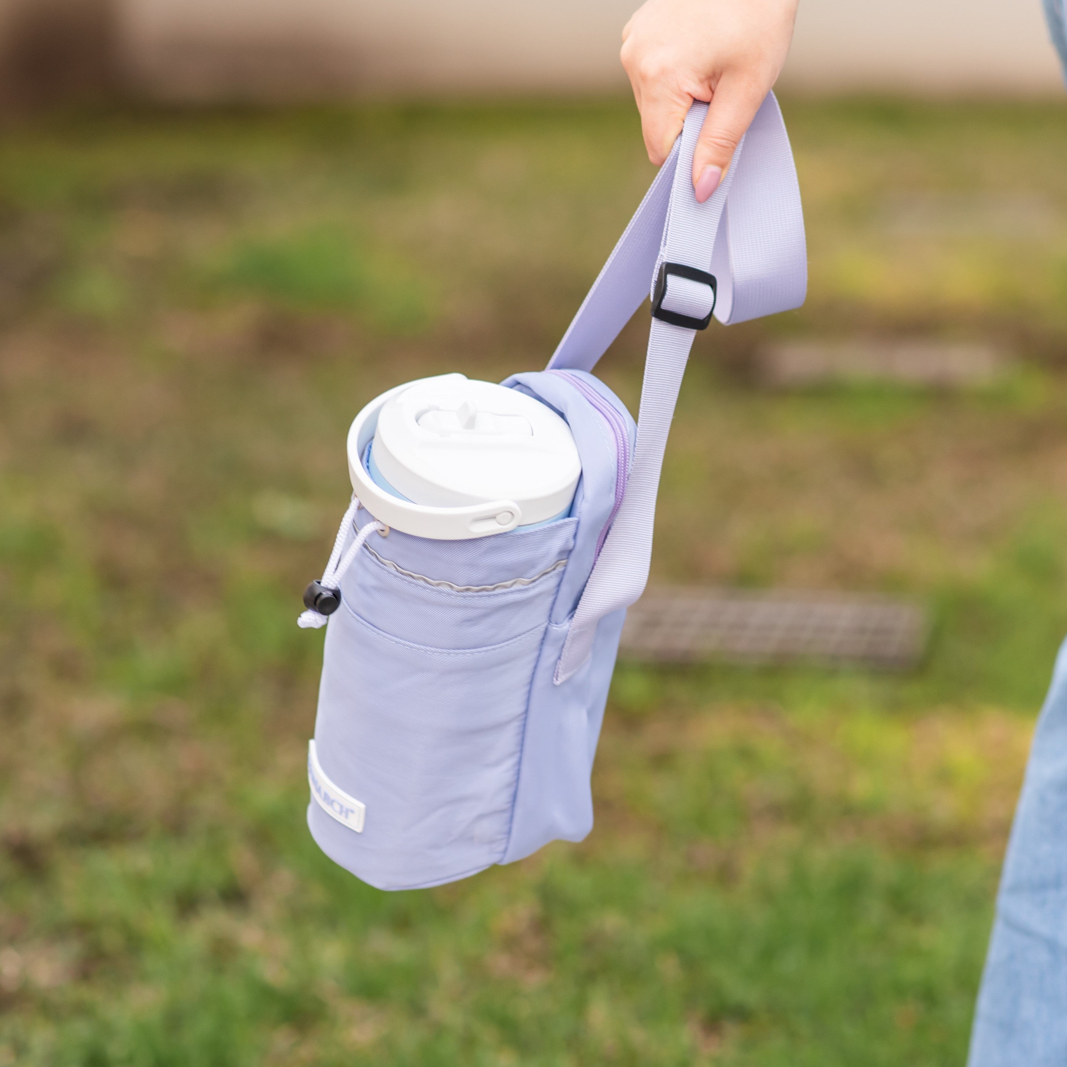 Tumbler Bottle Bag - Lavender