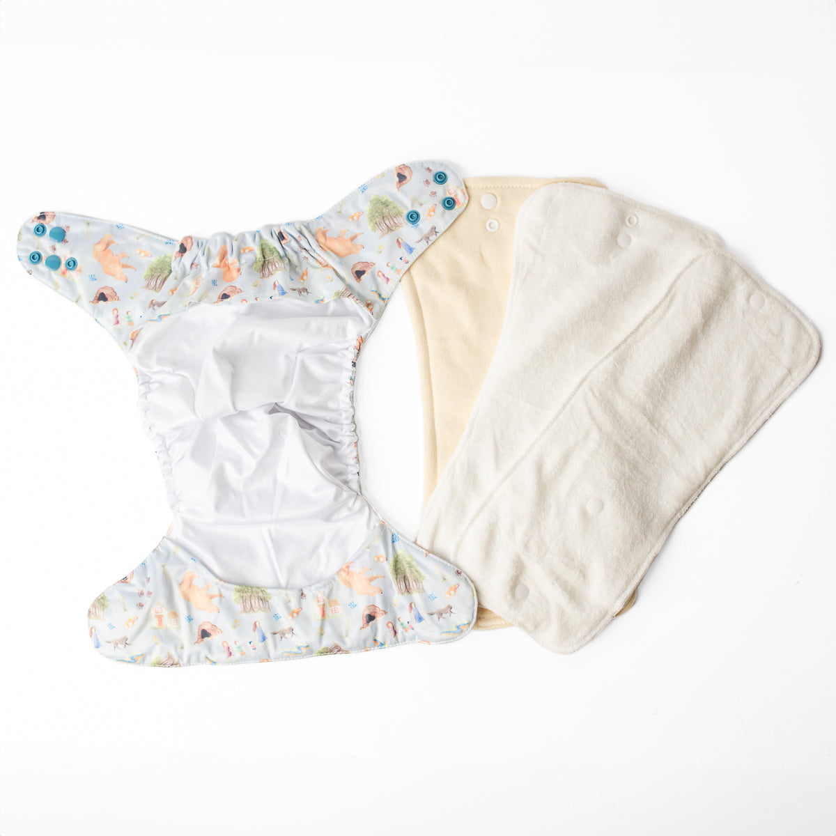 Ultimate Wipeable Cloth Nappy (Core) | Bearfoot Adventure