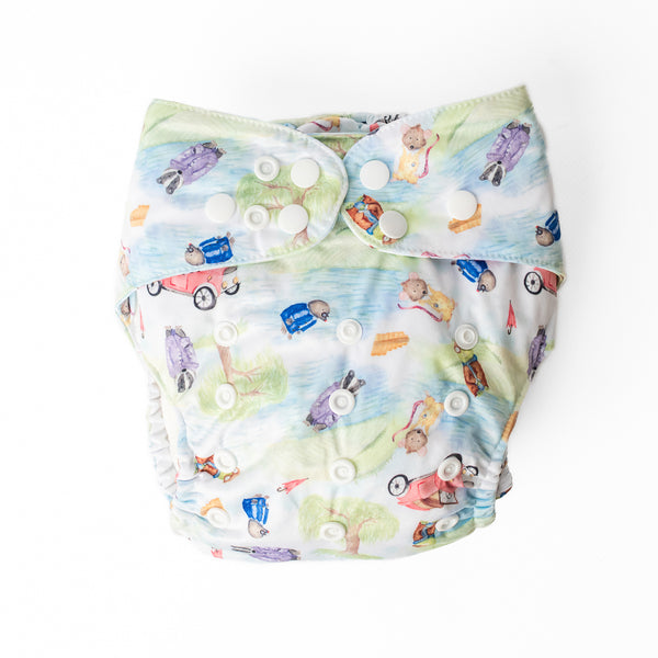 Ultimate Wipeable Cloth Nappy (Core) | Toad's Tale