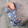 Bamboo Romper (Bootysuit) V3.0 | True Blue (Long)