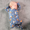 Bamboo Romper (Bootysuit) V3.0 | True Blue (Long)