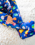 Kids Bamboo Pyjamas - Blast Off (Sz 5-6)
