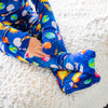 Kids Bamboo Pyjamas - Blast Off (Sz 5-6)