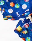 Kids Bamboo Pyjamas - Blast Off (Sz 5-6)