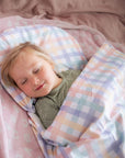 Kids Nap Sack | Spring Gingham