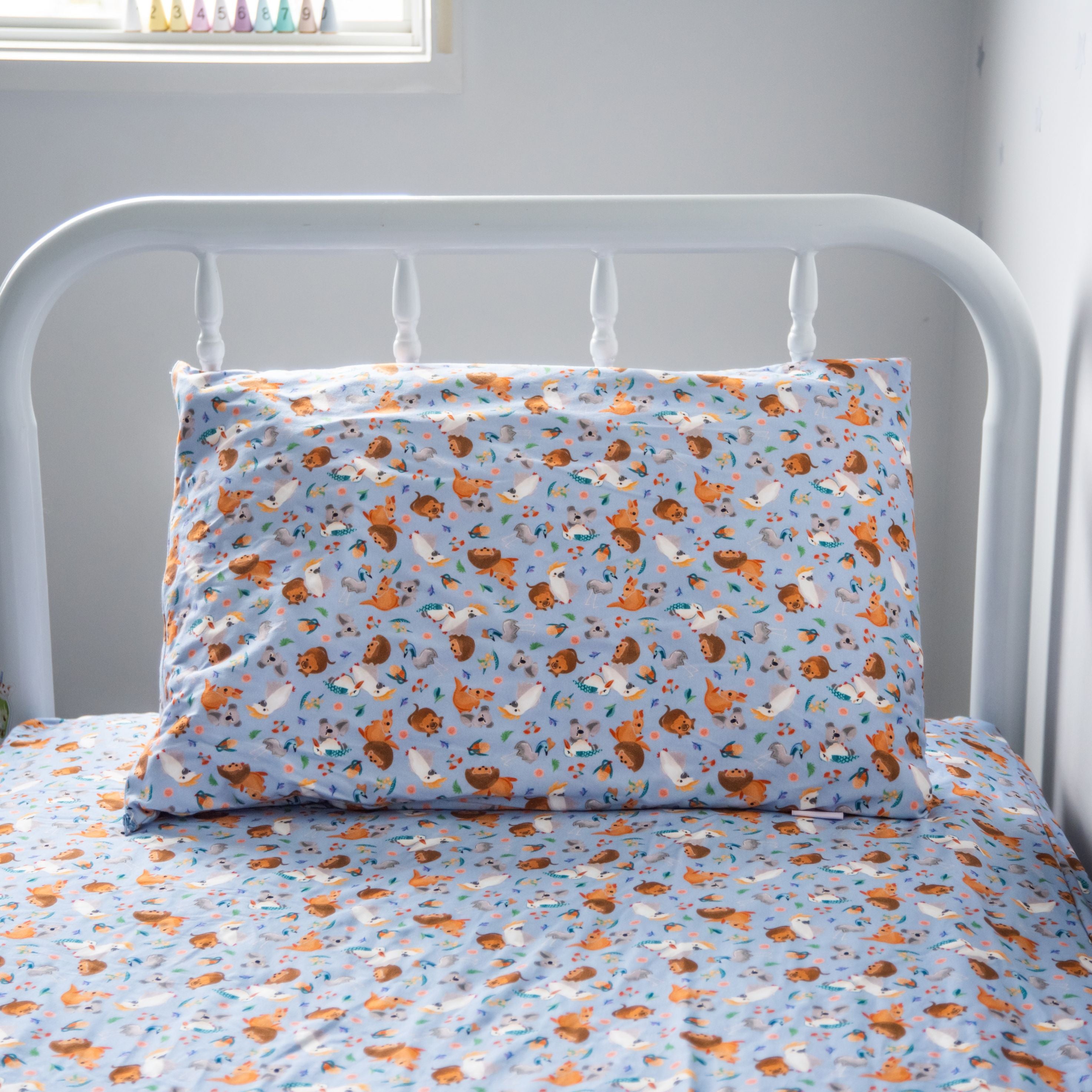 No-Leak Pillow Case | True Blue