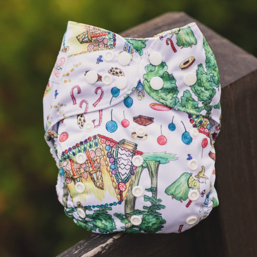 Ultimate Wipeable Cloth Nappy (Core) | Oh Crumbs