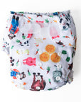 Ultimate Wipeable Cloth Nappy | Anything Grows - Monarch