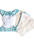 Ultimate Wipeable Cloth Nappy (Deluxe) | Bubba Tea(l)