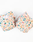 Ultimate Wipeable Cloth Nappy (Deluxe) | On The Road (Butter)
