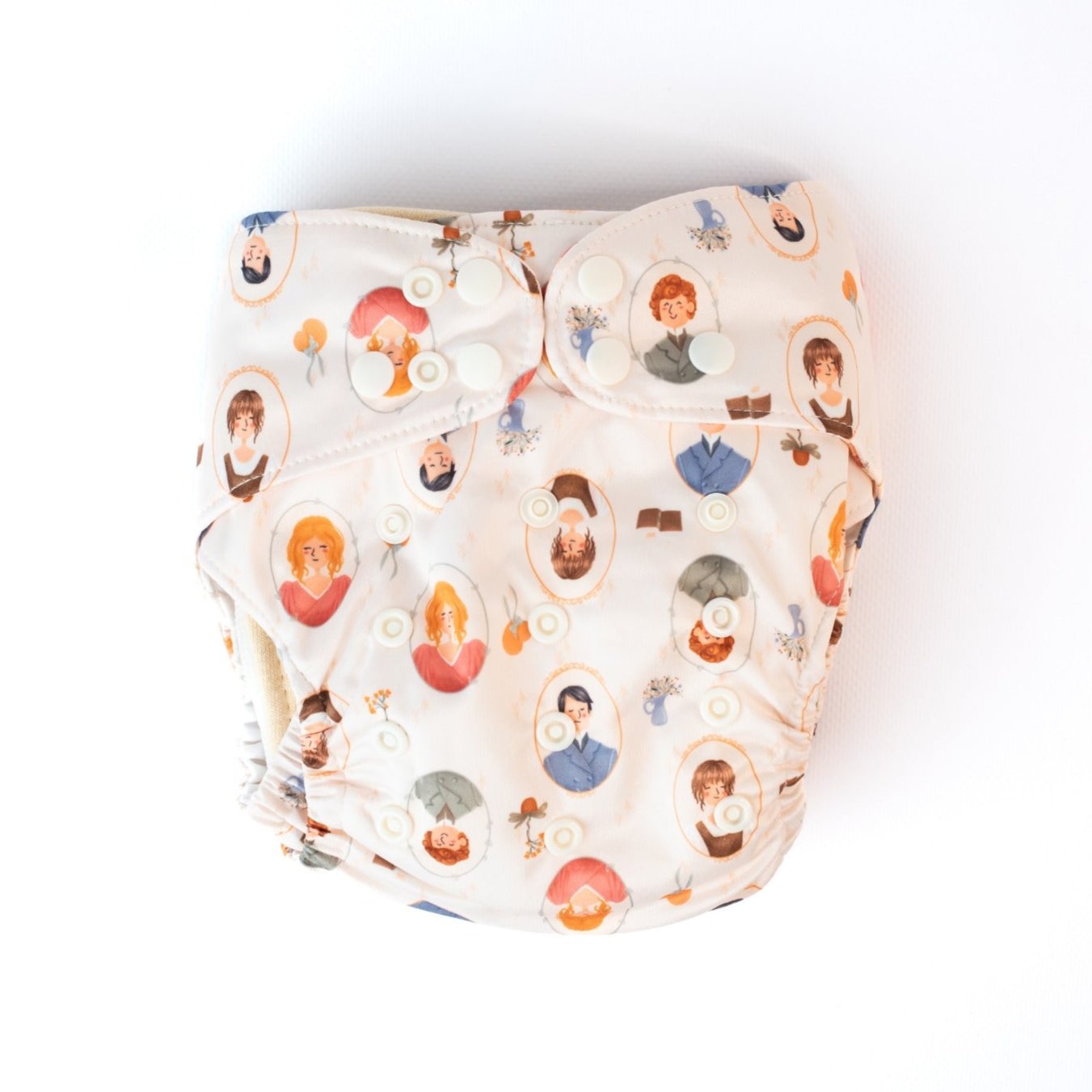 Ultimate Wipeable Cloth Nappy (Deluxe) | Pride & Prejudice