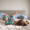 Bamboo Romper (Bootysuit) 3.0 | Holy Moth Balls! - Long and Short Sleeved - Monarch