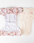 Beginner Reusable Cloth Nappy Set (4x + Pod) - Monarch