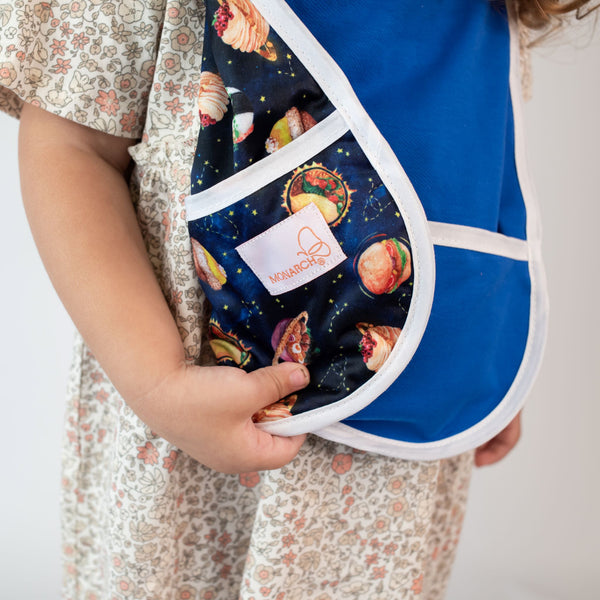 Reversible Bibs - Universal Language - Monarch