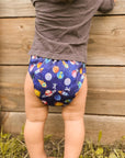 Ultimate Wipeable Cloth Nappy | Blast Off - Monarch
