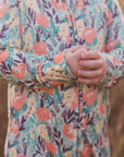 Bamboo Romper (Bootysuit) 2.0 | Imaginatives - Long Sleeved - Monarch