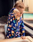 Bamboo Romper (Bootysuit) 3.0 | Blast Off - Long and Short Sleeved - Monarch